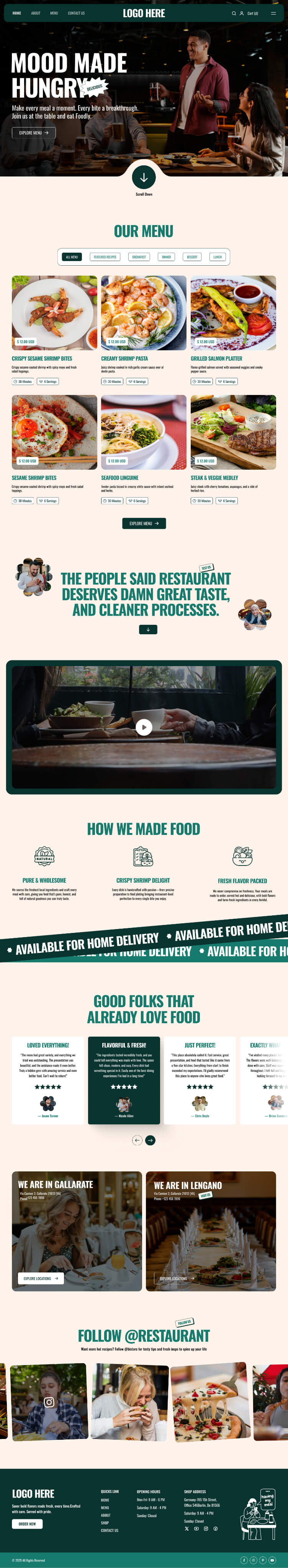 Food E-Commerce